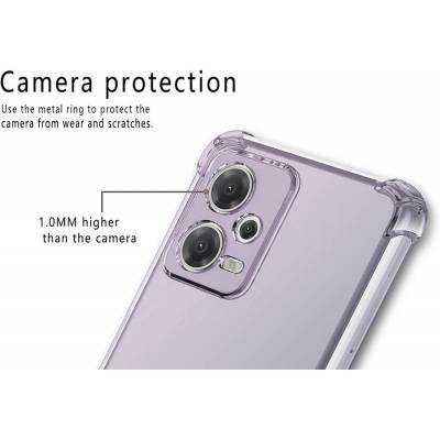 Чохол Crystal case із посиленими кутами Xiaomi Redmi Note 12 5G Чохол Crystal case із посиленими кутами Xiaomi Redmi Note 12 5G
