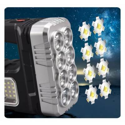 Ліхтарик ручний акумуляторний Solar Energy 7701-A-COB Ліхтарик ручний акумуляторний Solar Energy 7701-A-COB