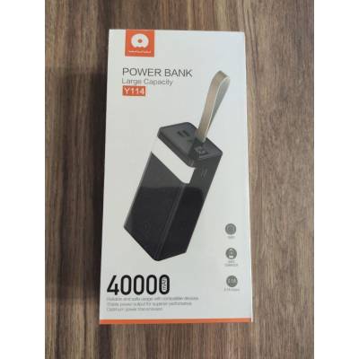 Павербанк 40000 mAh WUW Y114 Чорний Павербанк 40000 mAh WUW Y114 Чорний