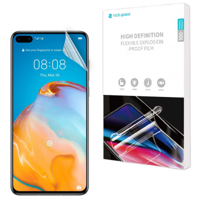 Гидрогелевая пленка Matte Hydrogel на экран Huawei P40 Pro (Матовая)