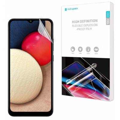 Гидрогелевая пленка Premium Hydrogel для Samsung Galaxy A02S на экран (Глянцевая)