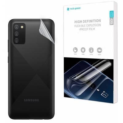 Гидрогелевая пленка Premium Hydrogel для Samsung Galaxy A02S на заднюю крышку (Глянцевая)