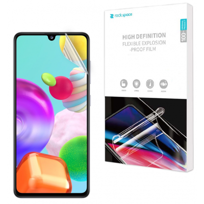 Гидрогелевая пленка Premium Hydrogel для Samsung Galaxy A41 на экран (Матовая)