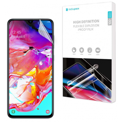 Гидрогелевая пленка Premium Hydrogel для Samsung Galaxy A70 на экран (Матовая)