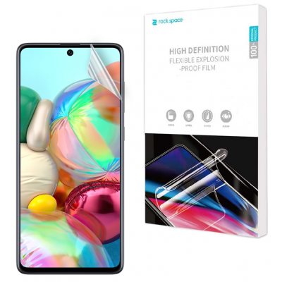 Гидрогелевая пленка Premium Hydrogel для Samsung Galaxy A71 на экран (Глянцевая)