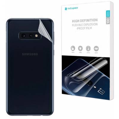Гидрогелевая пленка Premium Hydrogel для Samsung Galaxy S10E на заднюю крышку (Глянцевая)