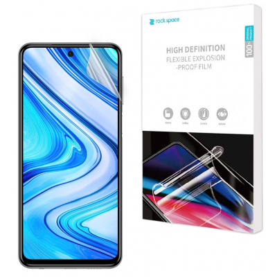 Гидрогелевая пленка Premium Hydrogel для Xiaomi Redmi Note 9 Pro Max на экран (Глянцевая)