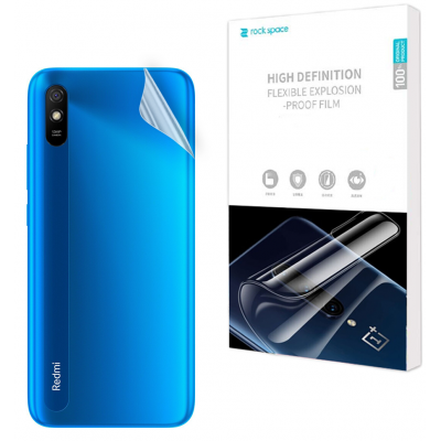 Гидрогелевая пленка Premium Hydrogel для Xiaomi Redmi 9A на заднюю крышку (Глянцевая)