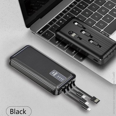 Павербанк 20000 mAh WUW U40 Чорний Павербанк 20000 mAh WUW U40 Чорний