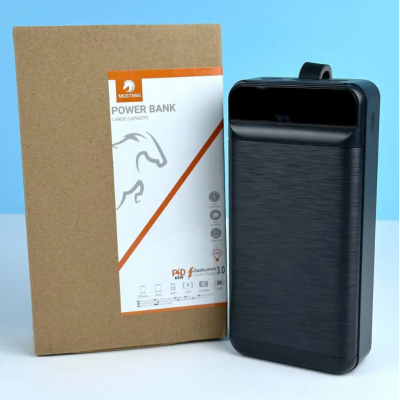 Павербанк 40000mAh Mustang PD20+QC3.0 22.5W Черный