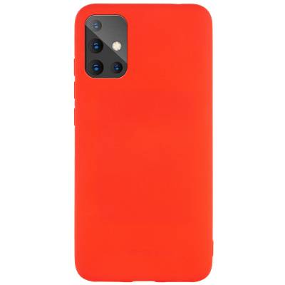 Чехол Matt TPU Case Samsung Galaxy A71 (Красный)