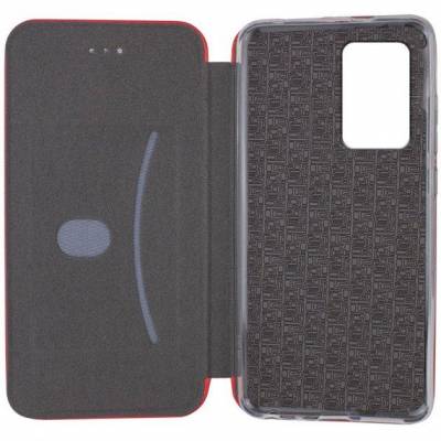 Чехол книжка кожаный Xiaomi Redmi Note 11 Pro (Красный) Чехол книжка кожаный Xiaomi Redmi Note 11 Pro (Красный)