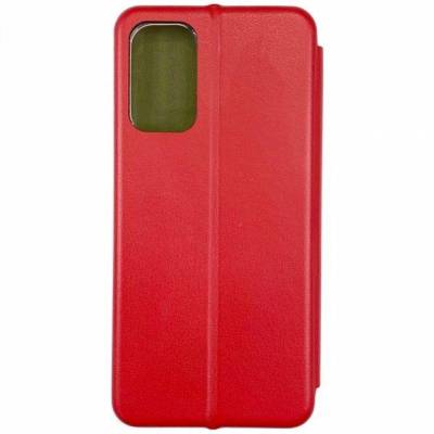 Чехол книжка кожаный Xiaomi Redmi Note 11 Pro	 (Красный)