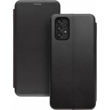 Чехол книжка кожаный Samsung Galaxy A33 (Черный)