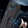 Чехол ударопрочный Serge Ring с магнитным держателем Samsung Galaxy M32 (Черный) Чехол ударопрочный Serge Ring с магнитным держателем Samsung Galaxy M32 (Черный)