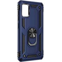 Чохол удароміцний Serge Ring із магнітним тримачем Xiaomi Redmi 9T (Синій) Чохол удароміцний Serge Ring із магнітним тримачем Xiaomi Redmi 9T (Синій)