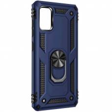 Чехол ударопрочный Serge Ring с магнитным держателем Xiaomi Redmi 9T (Синий) Чехол ударопрочный Serge Ring с магнитным держателем Xiaomi Redmi 9T (Синий)