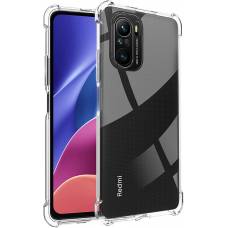 Чехол Crystal case с усиленными углами Xiaomi Poco F3