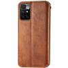 Чохол книжка Rhombus Xiaomi Redmi 10 шкіряний (Коричневий) Чохол книжка Rhombus Xiaomi Redmi 10 шкіряний (Коричневий)