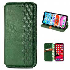 Чохол книжка Rhombus Xiaomi Redmi 10 шкіряний (Зелений) Чохол книжка Rhombus Xiaomi Redmi 10 шкіряний (Зелений)
