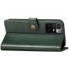Чохол книжка Clasp Button Xiaomi Redmi 10 шкіряний (Зелений) Чохол книжка Clasp Button Xiaomi Redmi 10 шкіряний (Зелений)