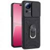 Чехол ударопрочный Serge Ring Camshield Xiaomi 13 Lite (Черный)