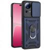Чехол ударопрочный Serge Ring Camshield Xiaomi 13 Lite (Синий)