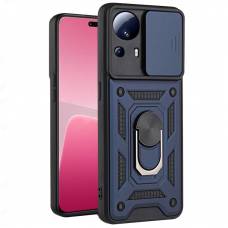Чохол удароміцний Serge Ring Camshield з магнітним утримувачем Xiaomi 13 Lite (Синій)