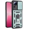 Чехол ударопрочный Serge Ring Camshield Xiaomi 13 Lite (Зеленый)