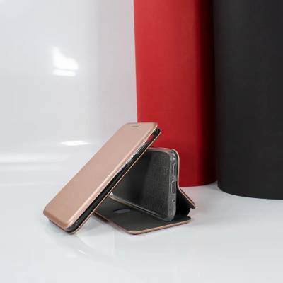 Чехол книжка кожаный Xiaomi 13T Pro (Розовое золото) Чехол книжка кожаный Xiaomi 13T Pro (Розовое золото)