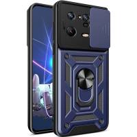 Чехол ударопрочный Serge Ring Camshield Xiaomi 13 Pro (Синий) Чехол ударопрочный Serge Ring Camshield Xiaomi 13 Pro (Синий)