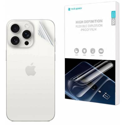 Гидрогелевая пленка Premium Hydrogel для Apple iPhone 15 Pro Max на заднюю крышку (Глянцевая)