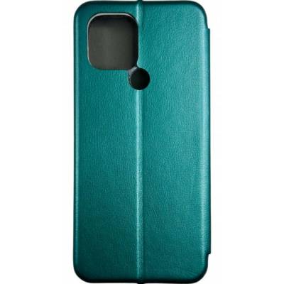 Чехол книжка кожаный Xiaomi Redmi A1 Plus (Зеленый) Чехол книжка кожаный Xiaomi Redmi A1 Plus (Зеленый)