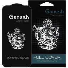 Защитное стекло Ganesh (Full Cover)  Apple iPhone 15 Plus