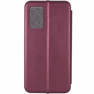 Чехол книжка кожаный Xiaomi Redmi Note 12S (Бордовый) Чехол книжка кожаный Xiaomi Redmi Note 12S (Бордовый)