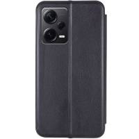Чохол книжка шкіряна Xiaomi Poco X5 (Чорний) Чохол книжка шкіряна Xiaomi Poco X5 (Чорний)