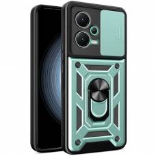 Чехол ударопрочный Serge Ring Camshield Xiaomi Poco X5 (Зеленый) Чехол ударопрочный Serge Ring Camshield Xiaomi Poco X5 (Зеленый)