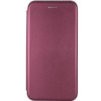 Чохол книжка шкіряна Xiaomi Redmi 12 (Бордовий) Чохол книжка шкіряна Xiaomi Redmi 12 (Бордовий)