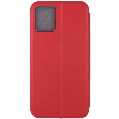 Чехол книжка кожаный Xiaomi Redmi 12 (Красный) Чехол книжка кожаный Xiaomi Redmi 12 (Красный)