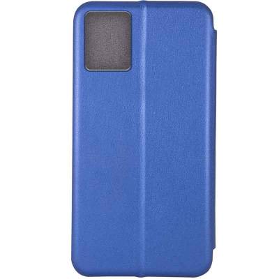 Чехол книжка кожаный Xiaomi Redmi 12 (Синий) Чехол книжка кожаный Xiaomi Redmi 12 (Синий)