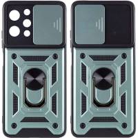 Чехол ударопрочный Serge Ring Camshield Xiaomi Redmi 12 (Зеленый) Чехол ударопрочный Serge Ring Camshield Xiaomi Redmi 12 (Зеленый)
