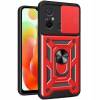 Чохол удароміцний Serge Ring Camshield з магнітним утримувачем Xiaomi Redmi 12C (Червоний)