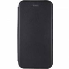 Чохол книжка шкіряна Xiaomi Redmi 12C	 (Чорний)