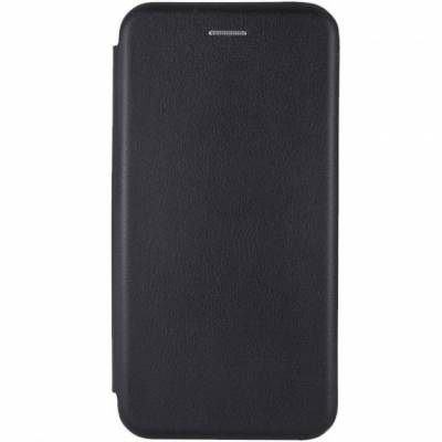 Чохол книжка шкіряна Xiaomi Redmi 12C	 (Чорний)
