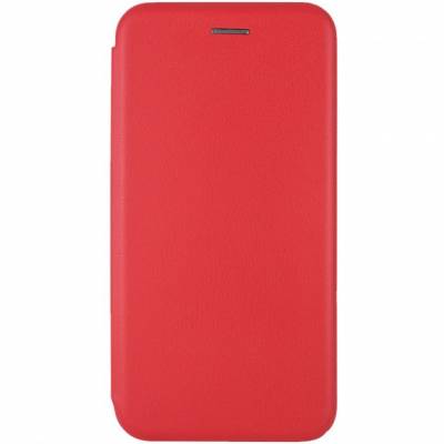 Чохол книжка шкіряна Xiaomi Redmi 12C	 (Червоний)