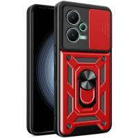 Чехол ударопрочный Serge Ring Camshield Poco X5 Pro (Зеленый) Чехол ударопрочный Serge Ring Camshield Poco X5 Pro (Зеленый)