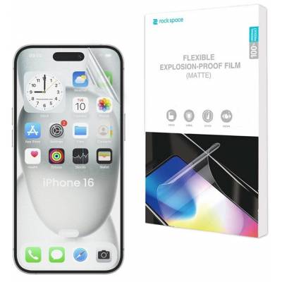 Гидрогелевая пленка Premium Hydrogel для Apple iPhone 16 на экран (Глянцевая)
