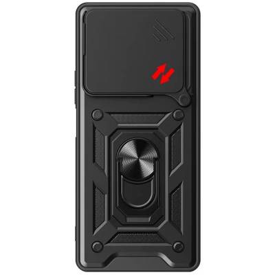 Чехол ударопрочный Serge Ring Camshield Xiaomi Redmi 15C (Черный) Чехол ударопрочный Serge Ring Camshield Xiaomi Redmi 15C (Черный)