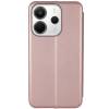 Чехол книжка кожаный Xiaomi Redmi Note 14 4G (Розовое золото) Чехол книжка кожаный Xiaomi Redmi Note 14 4G (Розовое золото)