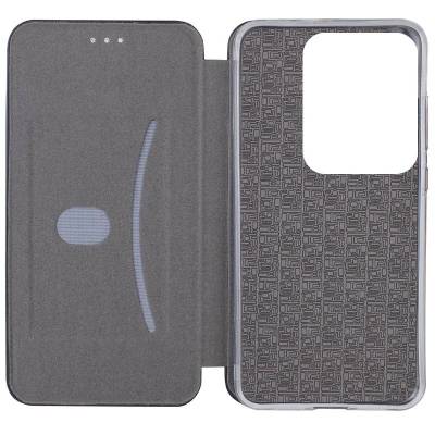 Чехол книжка кожаный Xiaomi Redmi Note 14 5G (Черный) Чехол книжка кожаный Xiaomi Redmi Note 14 5G (Черный)